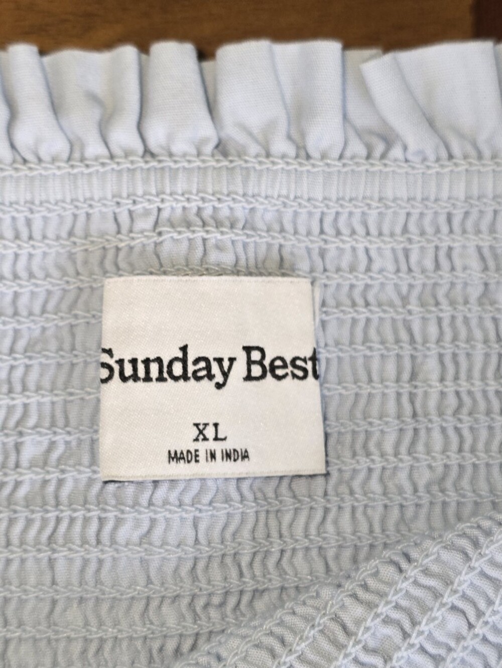 Sunday Best Blue Babydoll Dress - Picture 8 of 12